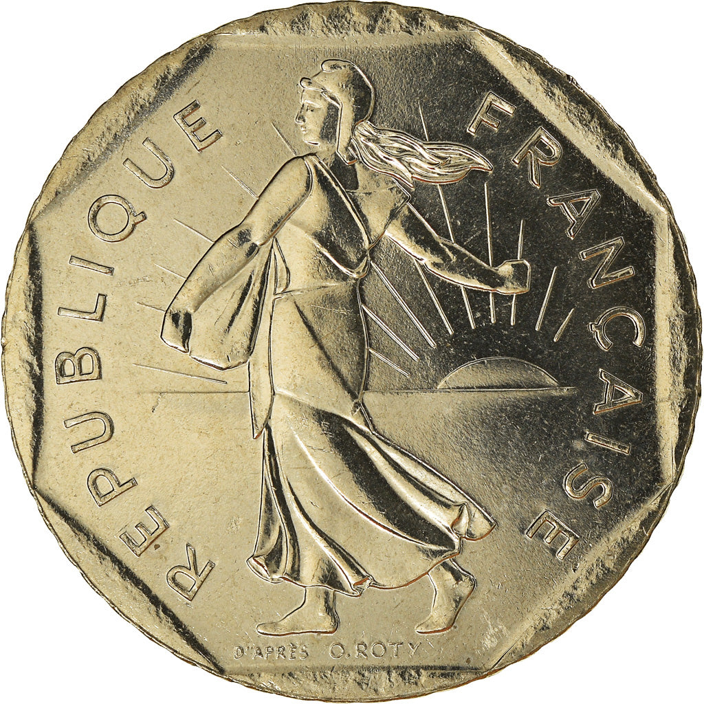 Coin, France, Semeuse, 2 Francs, 1997, Paris, MS(65-70), Nickel, KM:942.1