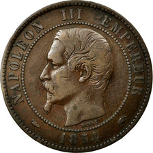 Coin, France, Napoleon III, Napoléon III, 10 Centimes, 1854, Paris, VF(30-35)