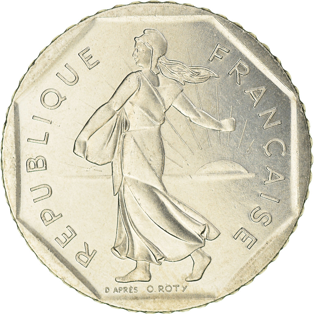 Monnaie, France, Semeuse, 2 Francs, 1991, Paris, SUP+, Nickel, KM:942.2