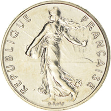 Coin, France, Semeuse, 1/2 Franc, 1988, FDC, MS(65-70), Nickel, KM:931.1
