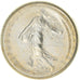 Moeda, França, Semeuse, 1/2 Franc, 1980, Paris, FDC, MS(65-70), Níquel