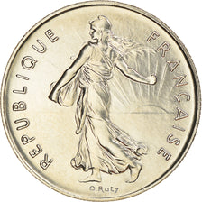Monnaie, France, Semeuse, 5 Francs, 1974, Paris, FDC, Nickel Clad Copper-Nickel
