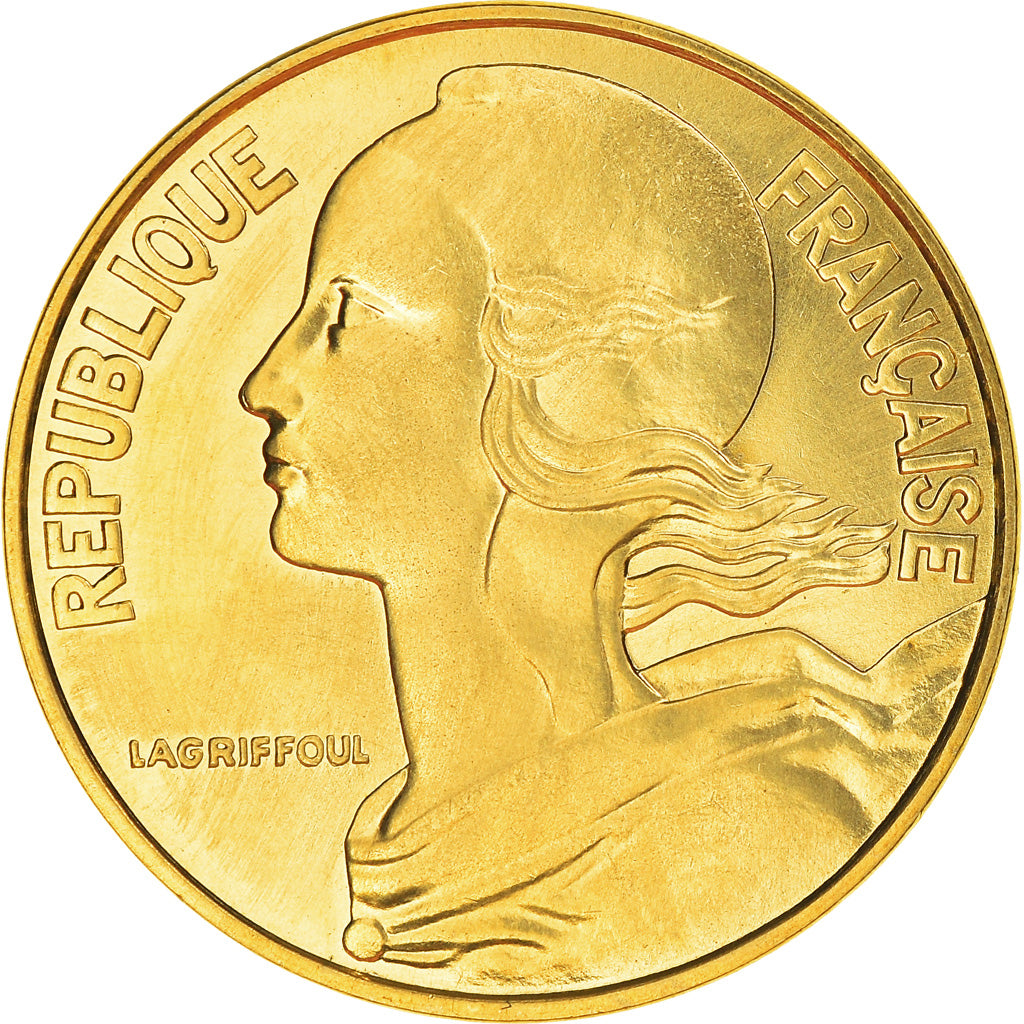 Münze, Frankreich, Marianne, 20 Centimes, 1974, Paris, Lagriffoul, STGL