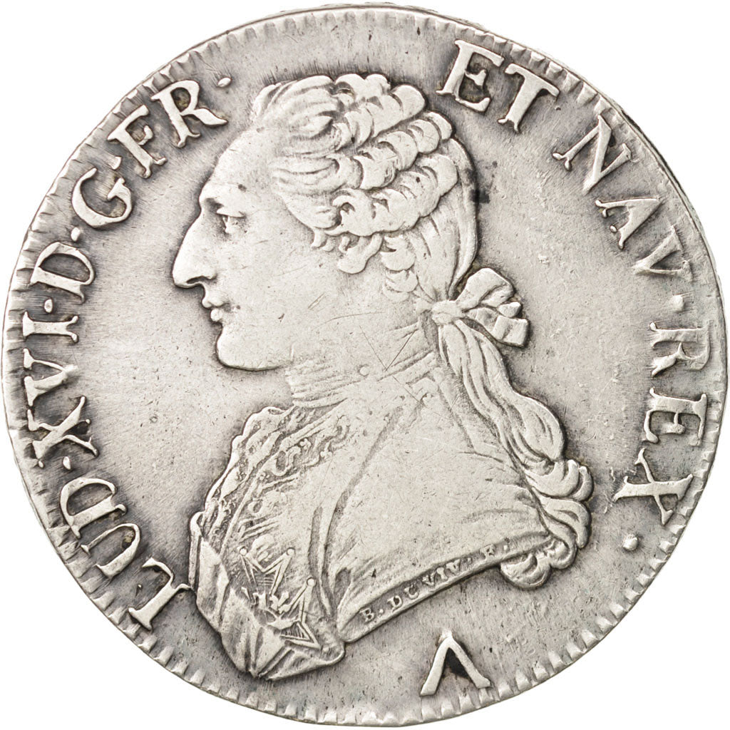 Coin, France, Louis XVI, Écu aux branches d'olivier, Ecu, 1783, Lille