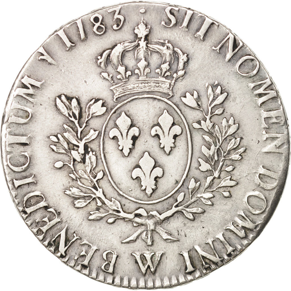 Coin, France, Louis XVI, Écu aux branches d'olivier, Ecu, 1783, Lille