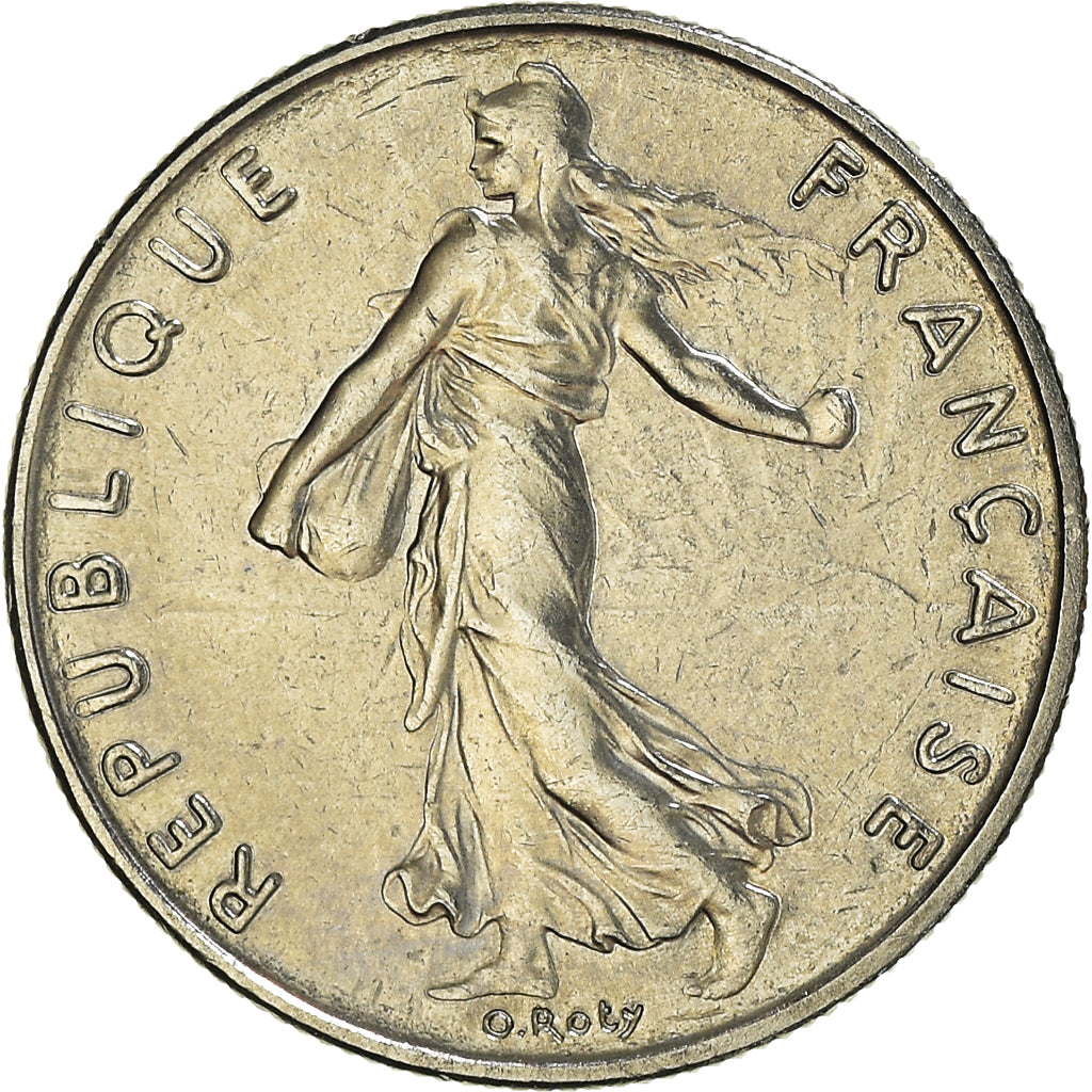 Coin, France, Semeuse, 1/2 Franc, 1998, Paris, MS(64), Nickel, KM:931.1