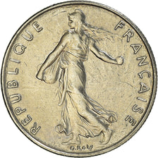 Coin, France, Semeuse, 1/2 Franc, 1998, Paris, MS(64), Nickel, KM:931.1
