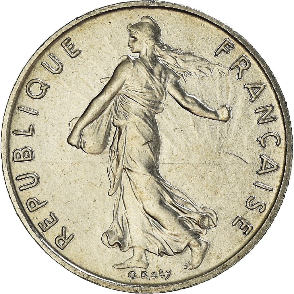 Coin, France, Semeuse, 1/2 Franc, 1998, Paris, MS(64), Nickel, KM:931.1