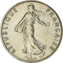 Coin, France, Semeuse, 1/2 Franc, 1998, Paris, MS(64), Nickel, KM:931.1
