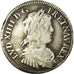 Coin, France, Louis XIV, 1/4 Écu à la mèche longue, 1/4 Ecu, 1653, Paris