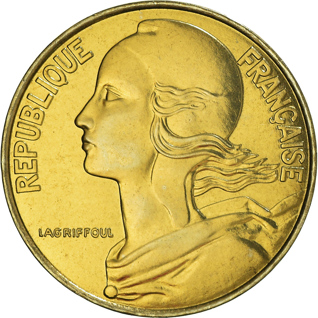 Coin, France, Marianne, 20 Centimes, 1998, Paris, MS(65-70), Aluminum-Bronze