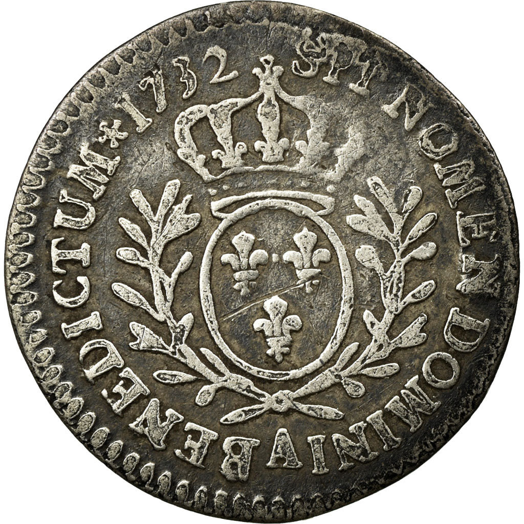 Münze, Frankreich, Louis XV, 1/20 Écu  aux branches d'olivier (6 sols), 6