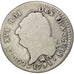 France, 15 sols françois, 1/8 ECU, 1791, Rouen, VG(8-10), Silver, KM 604.2