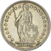 Coin, Switzerland, Franc, 1931, Bern, AU(50-53), Silver, KM:24