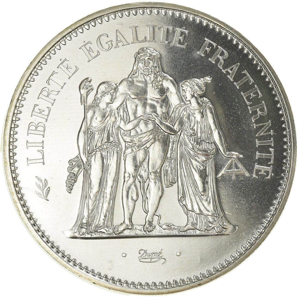 Coin, France, Hercule, 50 Francs, 1978, Paris, FDC, MS(65-70), Silver, KM:941.1