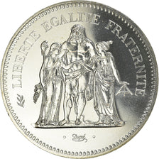 Münze, Frankreich, Hercule, 50 Francs, 1977, Paris, FDC, STGL, Silber