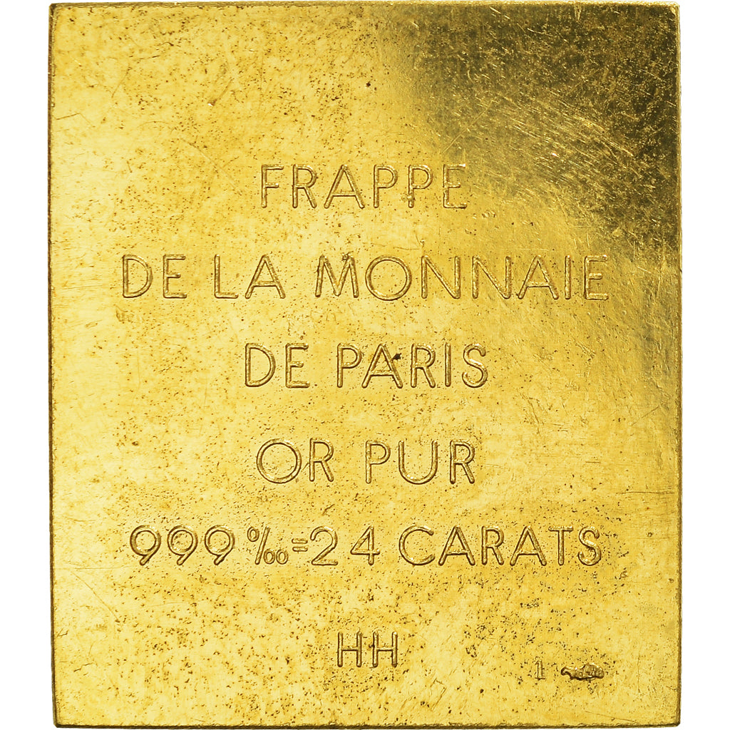 Francia, medaglia, 125e anniversaire du timbre poste, Post Office Mauritius