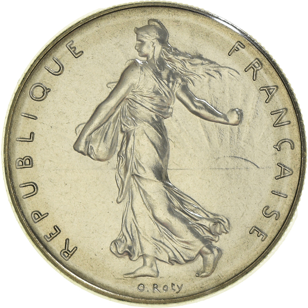 Coin, France, Semeuse, Franc, 1984, Paris, FDC, MS(65-70), Nickel, KM:925.1