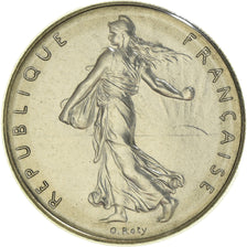 Coin, France, Semeuse, Franc, 1984, Paris, FDC, MS(65-70), Nickel, KM:925.1