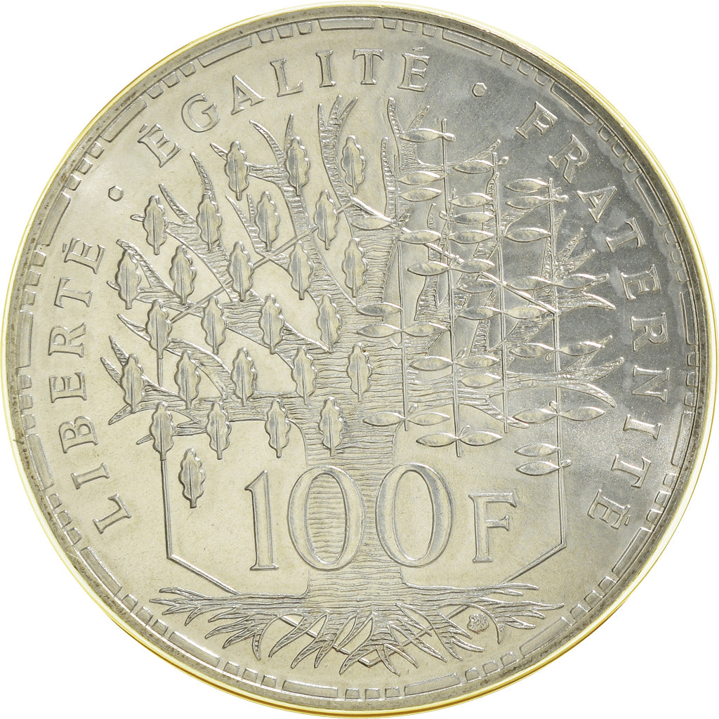 Coin, France, Panthéon, 100 Francs, 1983, Paris, FDC, MS(65-70), Silver