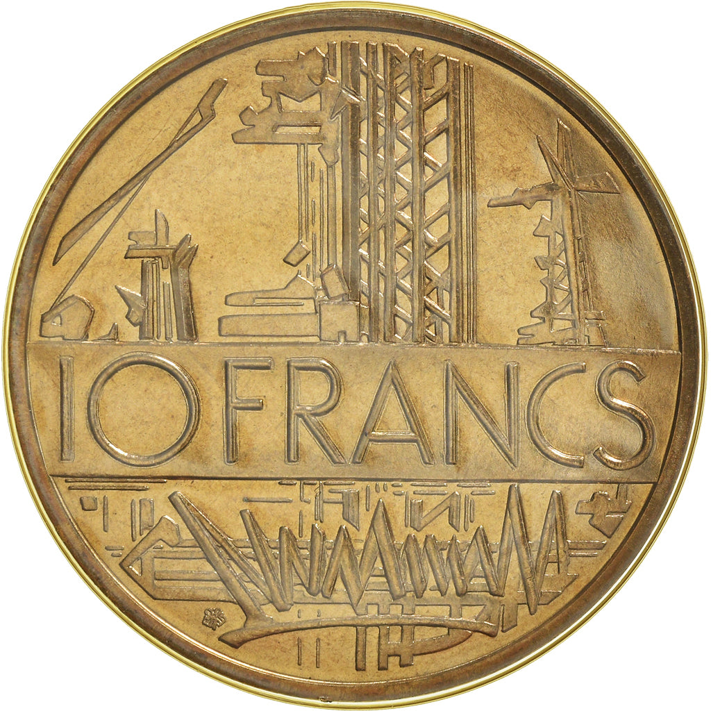 Coin, France, Mathieu, 10 Francs, 1983, Paris, FDC, tranche A, MS(65-70)