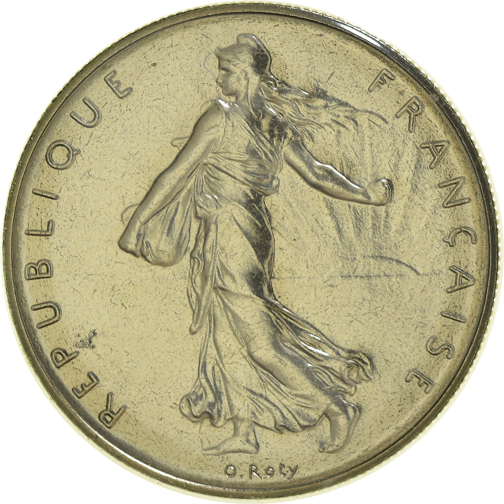 Coin, France, Semeuse, Franc, 1983, Paris, FDC, MS(65-70), Nickel, KM:925.1