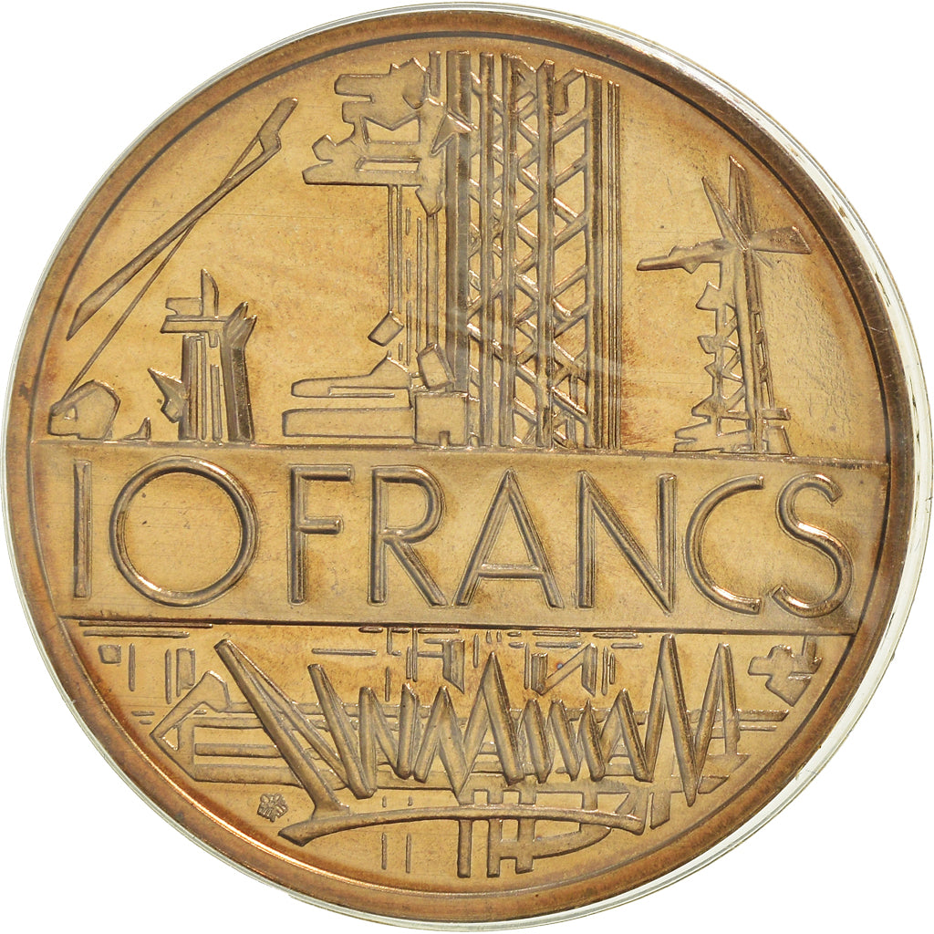 Coin, France, Mathieu, 10 Francs, 1981, Paris, FDC, MS(65-70), Nickel-brass