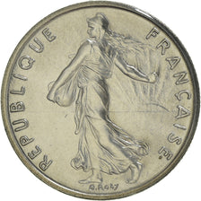 Coin, France, Semeuse, 1/2 Franc, 1981, Paris, FDC, MS(65-70), Nickel, KM:931.1