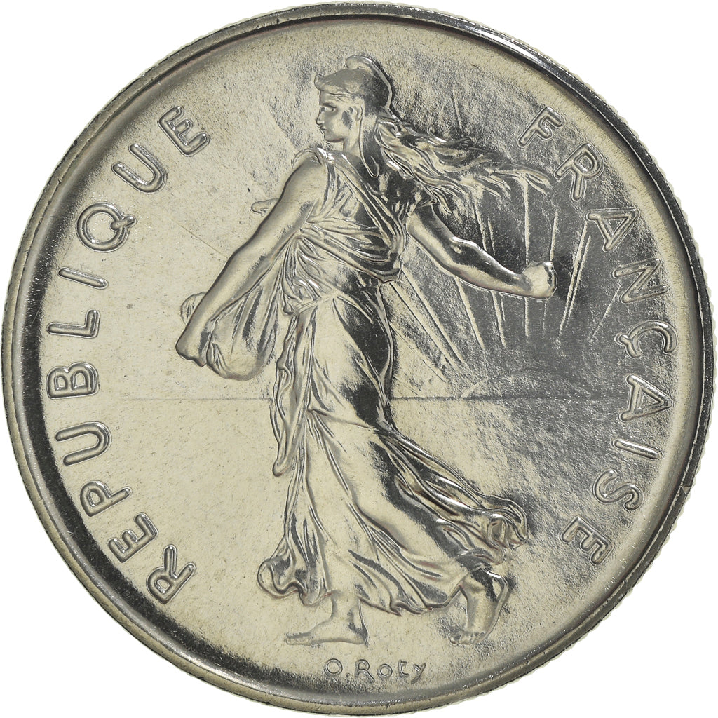 Monnaie, France, Semeuse, 5 Francs, 1982, Paris, FDC, FDC, Nickel Clad