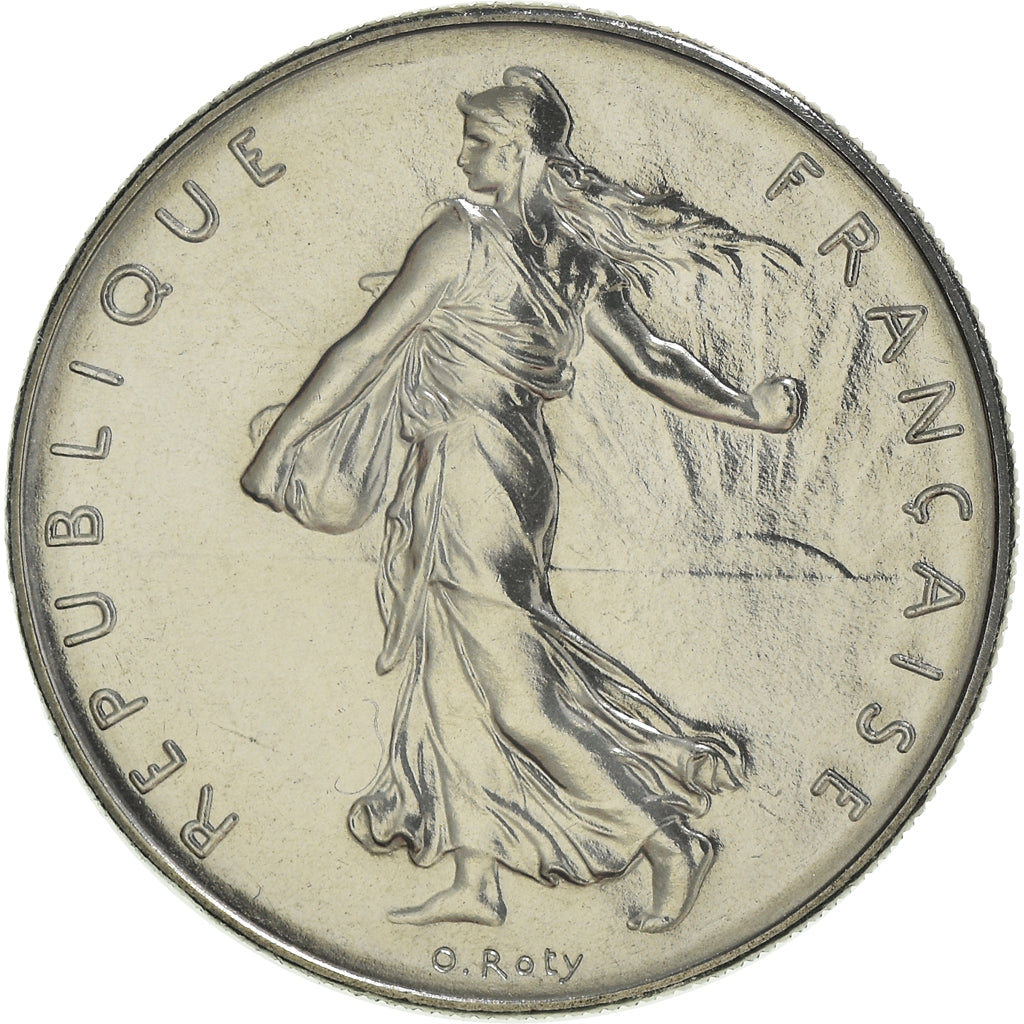 Coin, France, Semeuse, Franc, 1982, Paris, FDC, MS(65-70), Nickel, KM:925.1