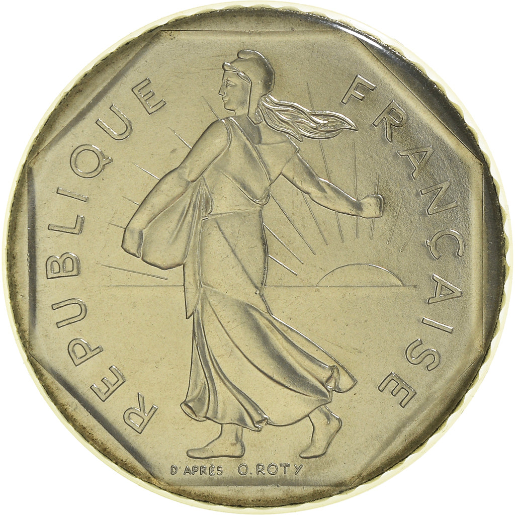 Moneta, Francia, Semeuse, 2 Francs, 1987, Paris, FDC, FDC, Nichel, KM:942.1