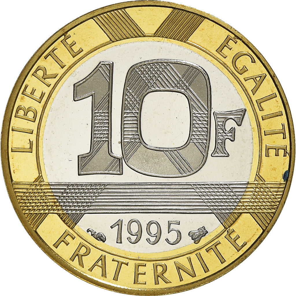 Coin, France, Génie, 10 Francs, 1995, Paris, Proof, MS(65-70), Bi-Metallic