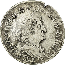 Monnaie, France, Louis XIV, 4 Sols aux 2 L, 4 Sols 2 Deniers, 1691, Amiens, TB+