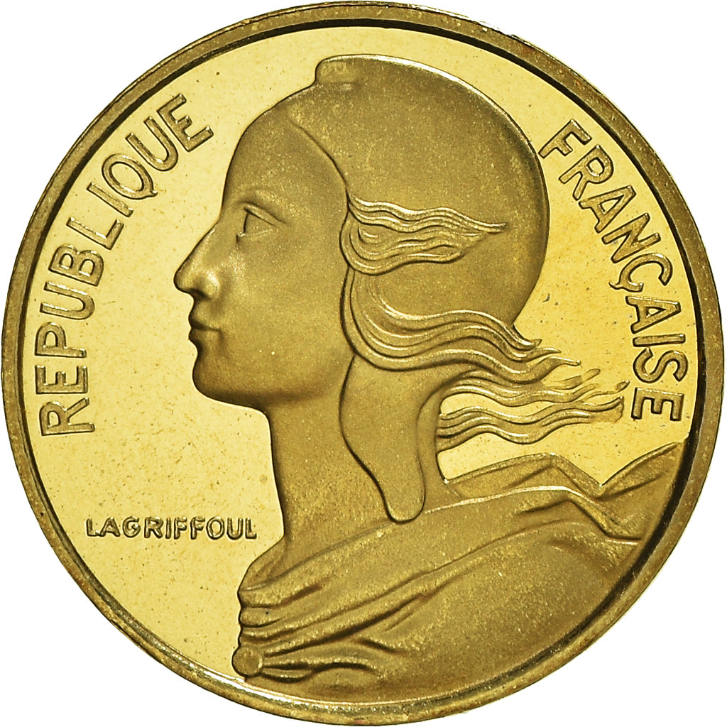 Coin, France, Marianne, 5 Centimes, 1995, Paris, Proof / BE, MS(65-70)