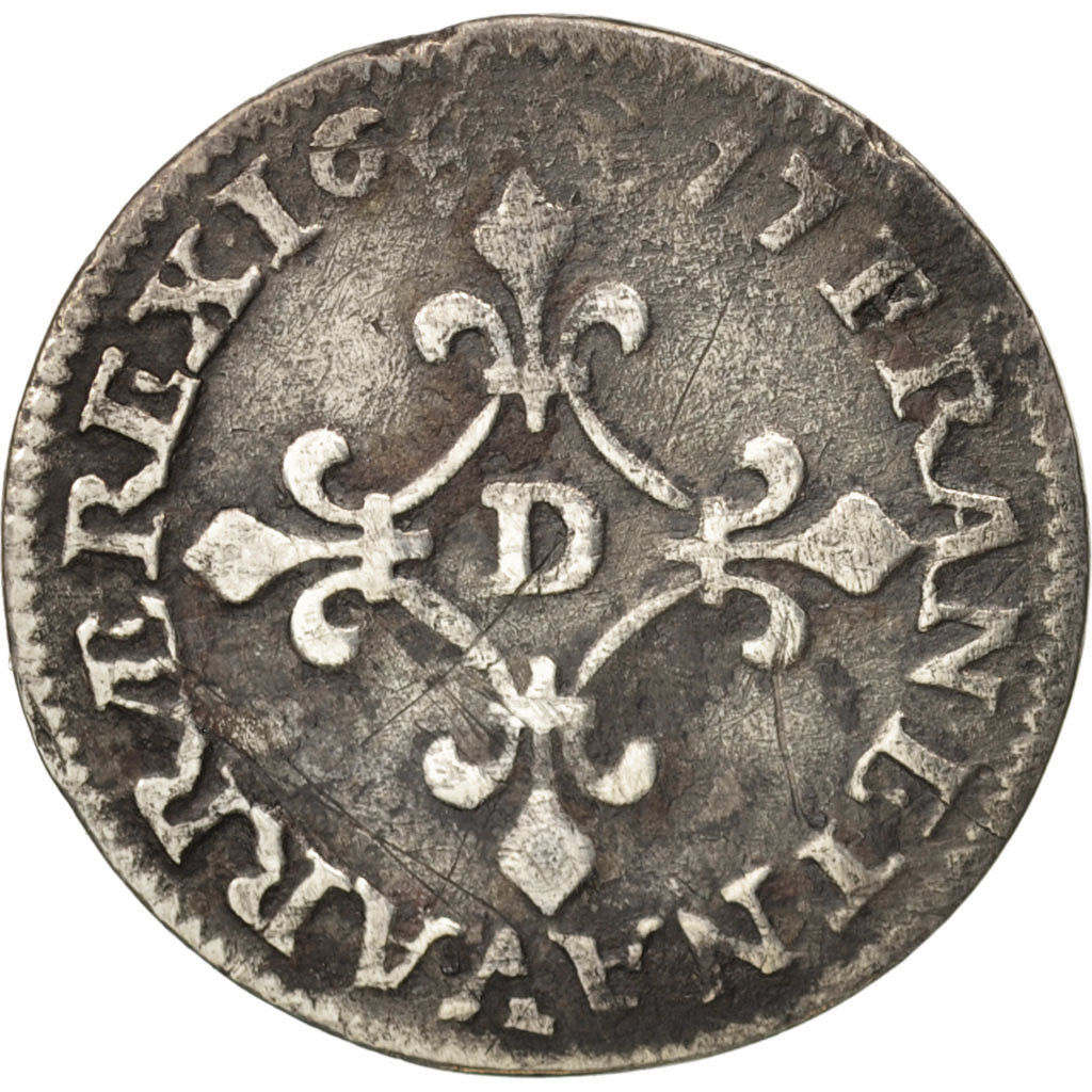 France, Louis XIV, 4 Sols dits « des Traitants », 4 Sols, 1677, Vimy,KM232.2