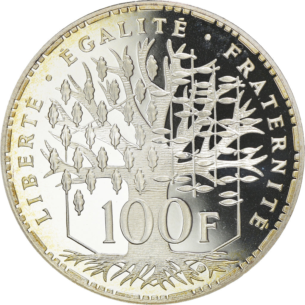 Coin, France, Panthéon, 100 Francs, 1998, Paris, Proof, MS(65-70), Silver