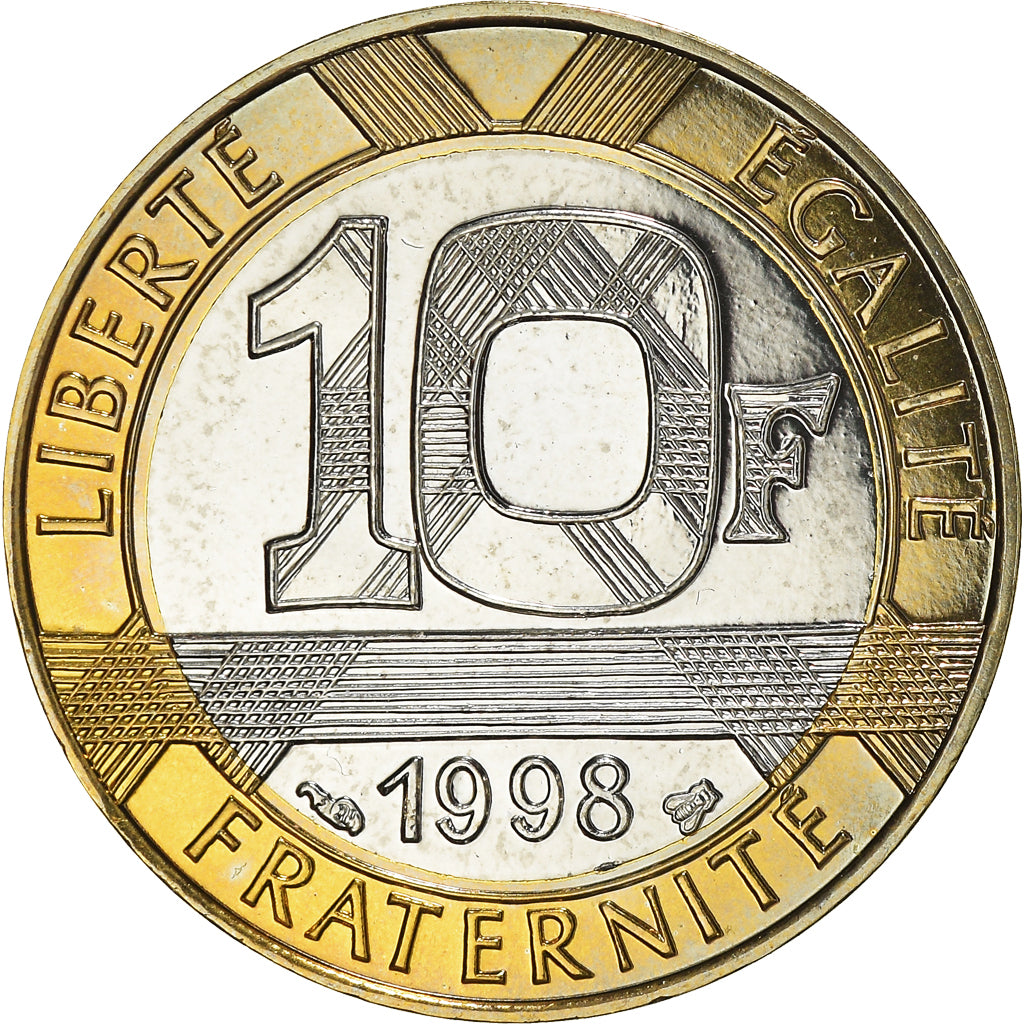 Münze, Frankreich, Génie, 10 Francs, 1998, Paris, Proof, STGL