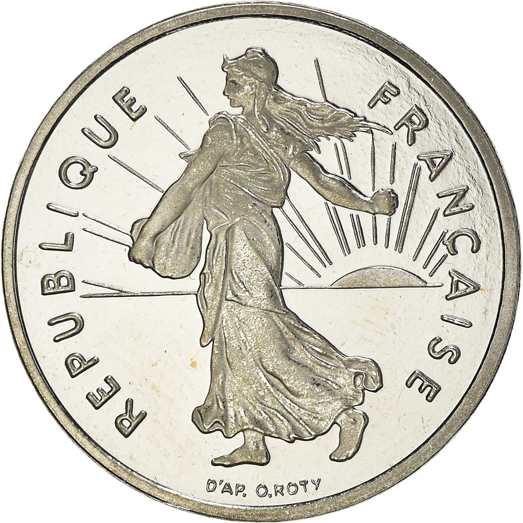 Monnaie, France, Semeuse, 1/2 Franc, 1998, Paris, Proof, FDC, Nickel