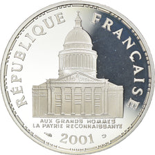 Coin, France, Panthéon, 100 Francs, 2001, Paris, Proof, MS(65-70), Silver
