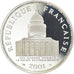 Moneta, Francia, Panthéon, 100 Francs, 2001, Paris, Proof, FDC, Argento