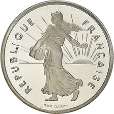 Coin, France, Semeuse, 1/2 Franc, 2001, Paris, Proof, MS(65-70), Nickel