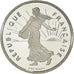 Coin, France, Semeuse, 1/2 Franc, 2001, Paris, Proof, MS(65-70), Nickel