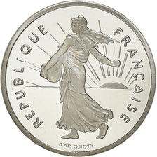 Coin, France, Semeuse, 1/2 Franc, 2001, Paris, Proof, MS(65-70), Nickel