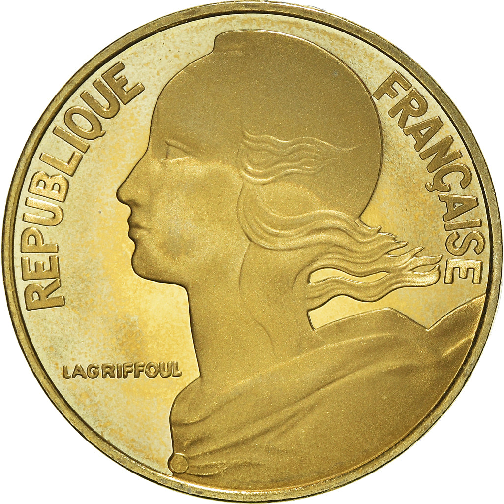 Coin, France, Marianne, 20 Centimes, 2001, Paris, Proof / BE, MS(65-70)