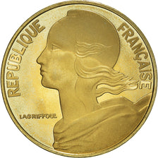 Moneta, Francja, Marianne, 20 Centimes, 2001, Paris, Proof / BE, MS(65-70)