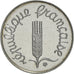 Moneta, Francja, Épi, Centime, 2001, Paris, Proof, MS(64), Stal nierdzewna