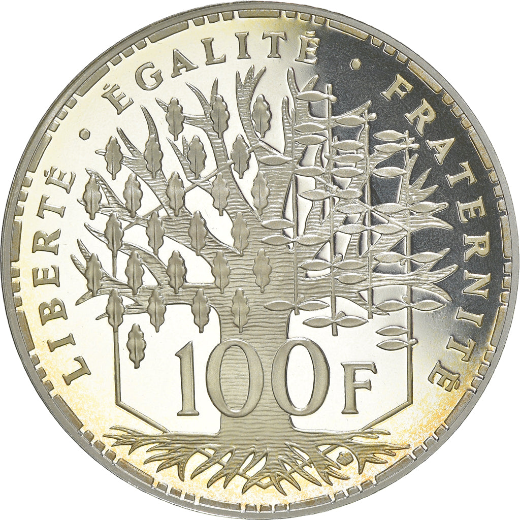 Coin, France, Panthéon, 100 Francs, 2000, Paris, Proof, MS(65-70), Silver