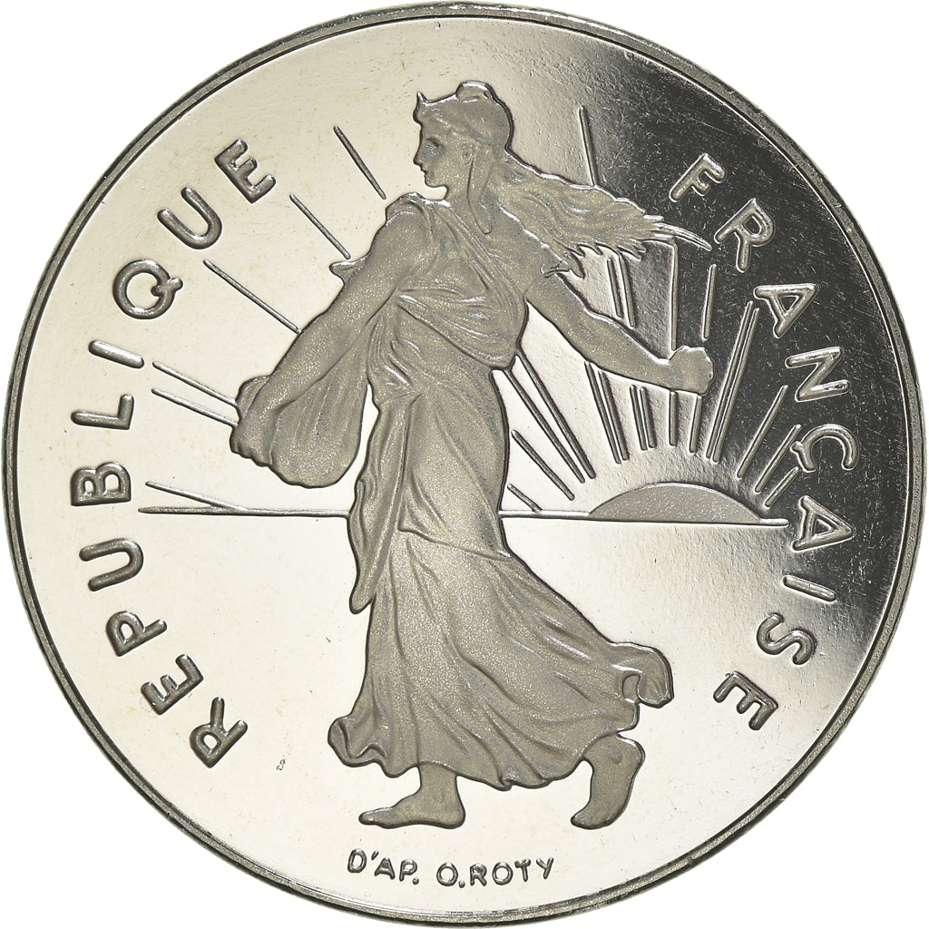 Moneta, Francia, Semeuse, 5 Francs, 2000, Paris, Proof, FDC, Nichel placcato