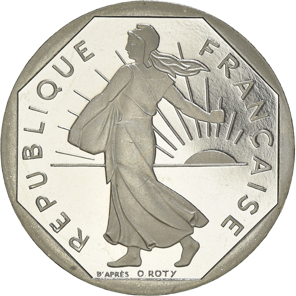 Coin, France, Semeuse, 2 Francs, 2000, Paris, Proof, MS(65-70), Nickel