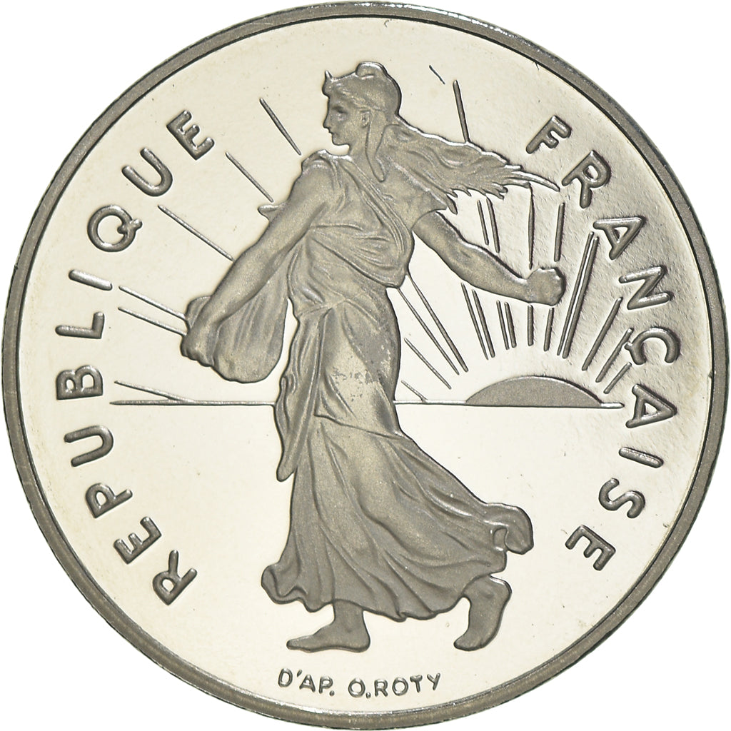 Coin, France, Semeuse, Franc, 2000, Paris, Proof, MS(65-70), Nickel, KM:925.1